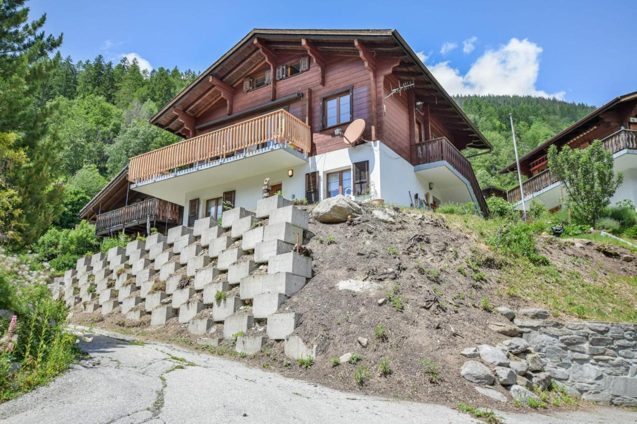 Reste Fidele Duplex Fiesch Exterior foto