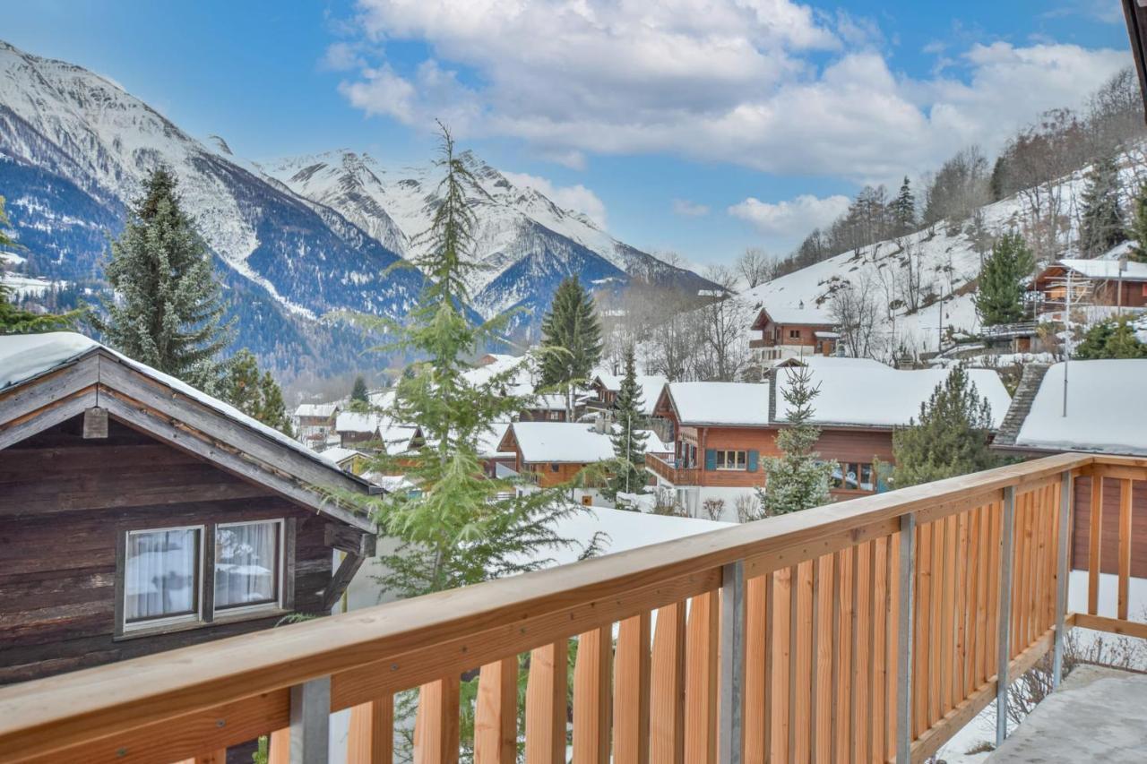 Reste Fidele Duplex Fiesch Exterior foto